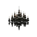 Ljojo Luxury Metal Chandelier Pendant Lamp, Modern Art Deco Ceiling Light Fixture