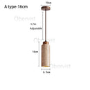 Ljojo Huangdong Stone Wabiji Style Bedside Chandelier for Home Decor and Hospitality Settings