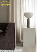 LED Mushroom Table Lamp Modern Marble Light Fixtures for Home Decor Bedroom Living Room by Ljojo