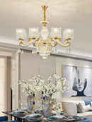 European Luxury Crystal Chandeliers LED Lights For Hotel Villa Lobby Living Room ELJOJO Elegance