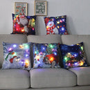 Ljojo LED Christmas Pillow Cover for Festive Holiday Decor