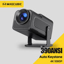 Ljojo™ Magcubic 390ANSI 4K Android 11 Projector Wifi6 BT5.0 Allwinner H713 Pro Upgrade