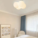 Ljojo Modern Glass Ball LED Pendant Light Cream - Home Decor Chandelier