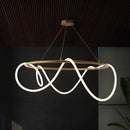 Modern Long Hose LED Ceiling Chandelier for Dining Kitchen Bar Pendant Lighting by Ljojo