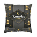 Eid Mubarak Ramadan Pillow Cases for Islamic Home Decor by Ljojo