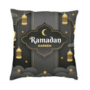 Eid Mubarak Ramadan Pillow Cases for Islamic Home Decor by Ljojo