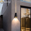LED Waterproof Wall Light IP65 Up and Down Glowing Aisle Creative Bedside Light by Ljojo