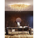 Gold Crystal Chandelier Modern Luxury for Dining Living Room - Ljojo