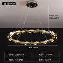 Ljojo Modern Minimalist LED Crystal Chandelier for Living Room 2025 - New Light Luxury Design