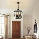 Ljojo Vintage Iron Pendant Light Modern Led Chandelier for Living Room Dining Bedroom Kitchen Island