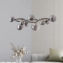Modern Glass Chandeliers | LED Pendant Lights for Living Room | Ljojo Lighting