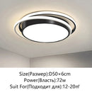 Ljojo LED Ceiling Light: Modern Kids Study Lamp, Living Room Chandelier