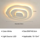 Ljojo Minimalist LED Ceiling Chandelier Light for Living Room Bedroom Dining Room