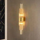 Ljojo Light Luxury Crystal Wall Lamp | Minimalist Creative Led Lighting for Living Room