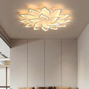 Ljojo Luxury Acrylic LED Ceiling Lamp Remote Dimming for Modern Living Room