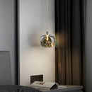 Luxury Crystal Apple Copper Chandelier | Elegant Bedroom Hanging Lamp by Ljojo