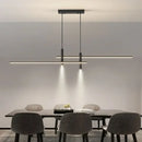 Ljojo LED Strip Pendant Lamp for Kitchen, Dining Room, Bedroom - Home Decor Chandelier