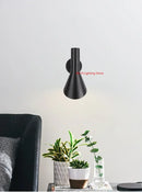 Industrial Style White Wall Lamp Creative Minimalist Bedroom Bedside Light Ljojo