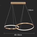 Ljojo LED Pendant Chandeliers for Modern Home Decor and Indoor Lighting