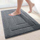 Ljojo Microfibre Non-Slip Bath Rug - Water Absorbent and Washable