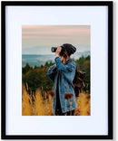Ljojo 18x24 Plexiglass Gallery Art Frame for Vertical Horizontal Wall Display