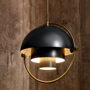 Italian Design Gold Black Pendant Lighting for Dining Room - Modern Hanging Lamp by Ljojo