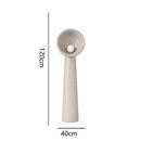 Japanese Style Resin LED Desk Lamp Nordic Art Design Study Bedside Table Floor Lamp by Ljojo