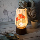 LED Hand Art Drawing Decoration Portable Table Lamp Traditional Style for Tea Room by Ljojo