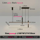 Modern Simple LED Chandelier for Dining Room by Ljojo | Designer Pendant Lamps Home Decor