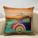 Ljojo Linen Pillow Case 45x45cm for Home Decor and Relaxation