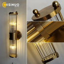 Gold Plated Crystal Wall Lamp for Bedroom and Living Room by Ljojo