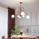 Nordic Minimalist Cream Ball Chandelier | LED Pendant Lights for Home Decor by Ljojo