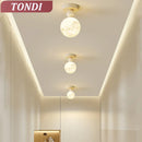 Ljojo LED Round Ceiling Light: Modern Room Balcony Aisle Cloakroom Decoration Home Lighting