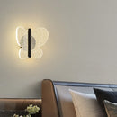 LED Butterfly Leaf Wall Lamp Modern Bedroom Lighting by Ljojo