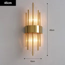 LED Crystal Wall Lamp Light: Luxury Modern Nordic Sconces for Home Decor by Ljojo