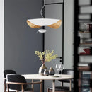 Ljojo Lotus Leaf Art LED Pendant Chandelier for Living Room and Bedroom