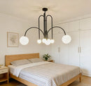 Modern Minimalist Nordic Magic Bean Hanging LED Pendant Lights Chandelier for Home Decoration by Ljojo