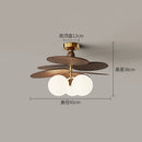 Nordic Glass Ball Pendant Lamp Chandelier E14 Ceiling Light - Ljojo