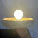 Natural Stone Pendant Light Travertine Hanging Lamp for Kitchen Living Room by Ljojo