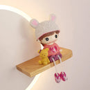 Children room LED Wall lamp Modern Aisle Creative Nordic Wall Light Home Decor Ljojo