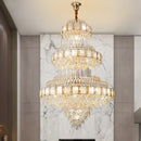 Ljojo Loft Apartment Villa Living Room Crystal Chandelier - Simple European Crystal Lamps