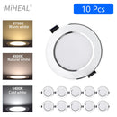 Ljojo™ LED Downlight Recessed Ceiling Lamp 3-color dimmable Spotlight 5W-15W AC 220V