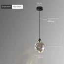 LED Crystal Chandelier Luxe Bedside Lamp by Ljojo: Light Decoration with Hanging Appeal