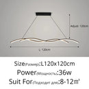 LED Pendant Lights Minimalist Hanging Light for Living Room Dining Bedroom by Ljojo