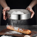 Ljojo 40 Mesh Stainless Steel Flour Sieve Strainer for Baking & Kitchen