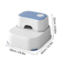 Ljojo Kids Non-Slip Step Stool Ottoman for Safe Potty Training & Living Room