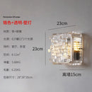 Italian Medieval Murano Glass Wall Lamp LED E27 Retro Mosaic Art Decorative Wall Mounted Ljojo