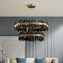 Ljojo Luxury LED Chandelier for Living Room, Dining Room, Bedroom