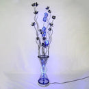 Ljojo Modern Aluminum Wire LED Floor Lamp for Living Room & Bedroom