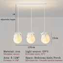 Ljojo LED Bear Chandelier | Unique Children's Room Pendant Light with Modern Design